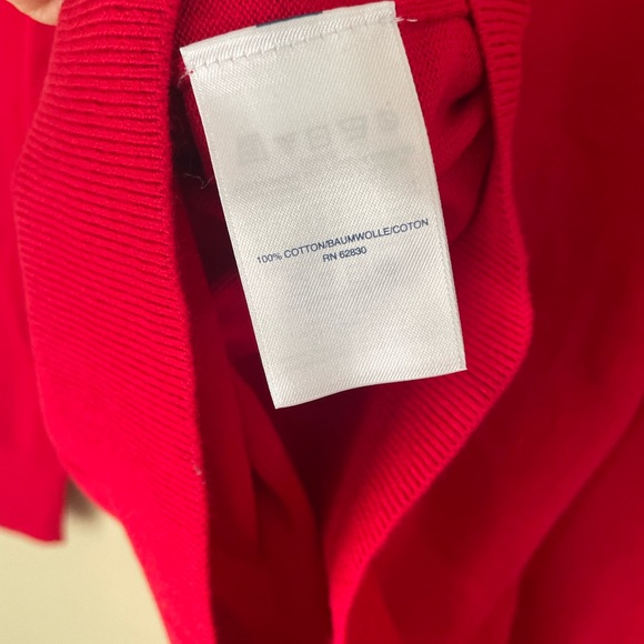 Land’s End Ladies Christmas Dog Wreath Sweater Size Medium - Picture 6 of 7